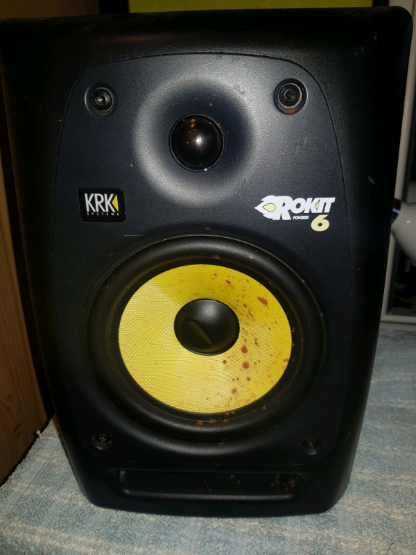 krk r6 passive studio monitor